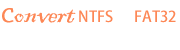 NTFS to FAT32 Editor